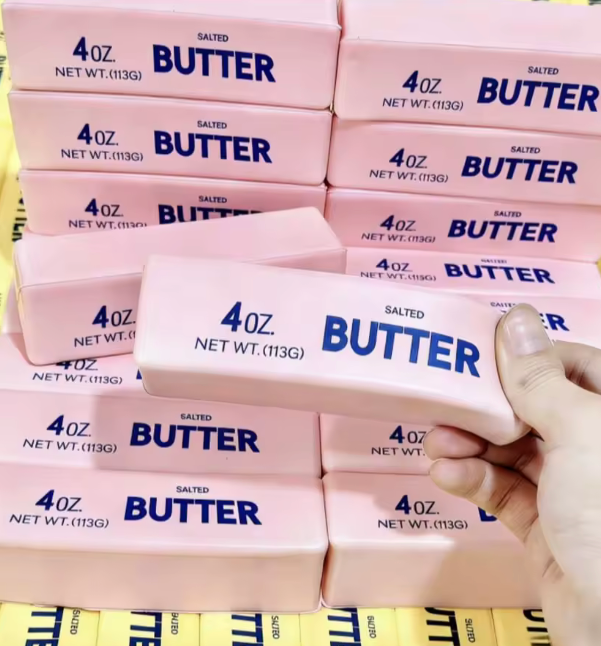 Foam Butter Squishy | 4 Pack
